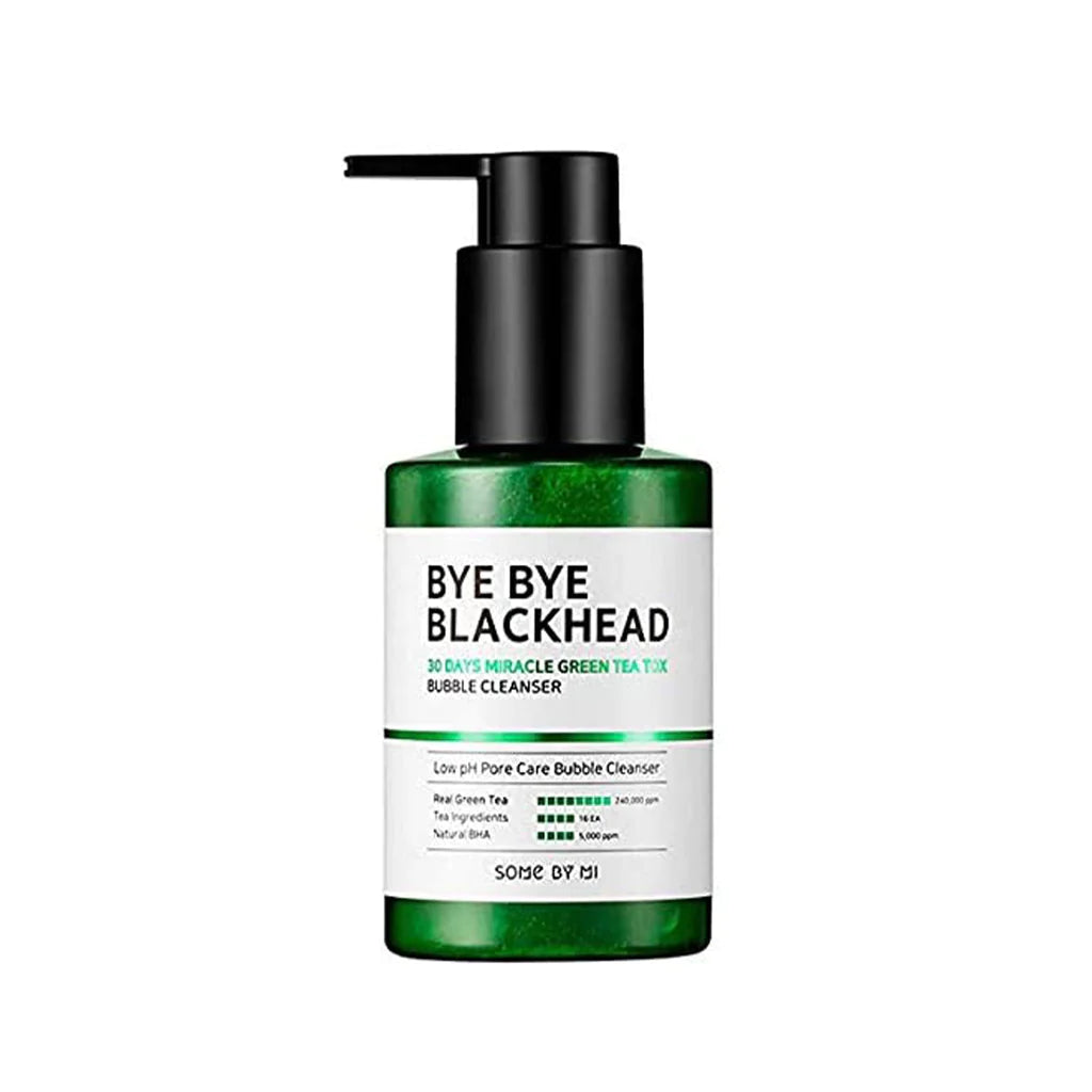 Bye Bye Blackhead 30 Days Miracle Green Tea Tox Bubble Cleanser