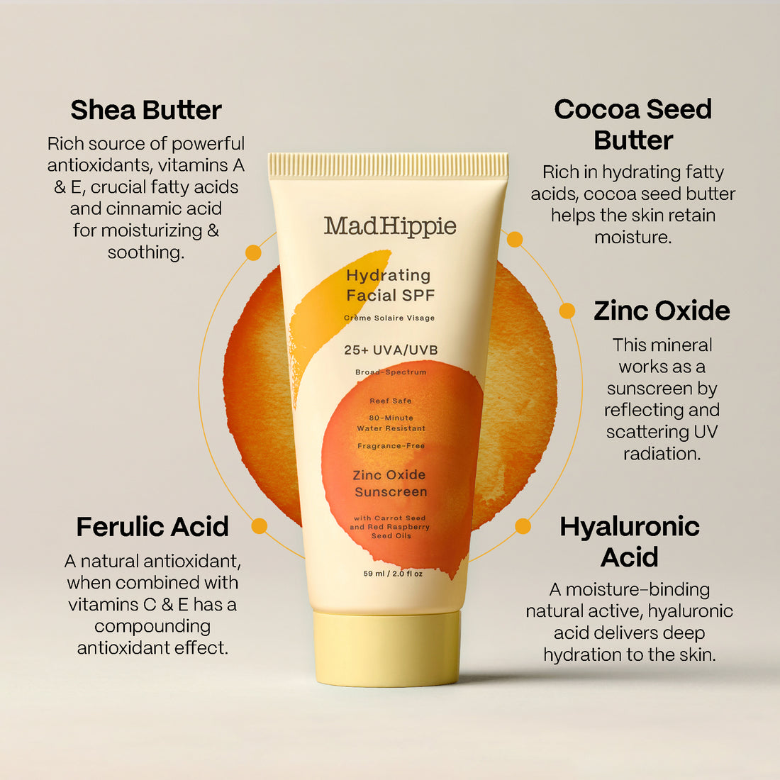 Hydrating Facial Sunscreen SPF 25+ Broad Spectrum