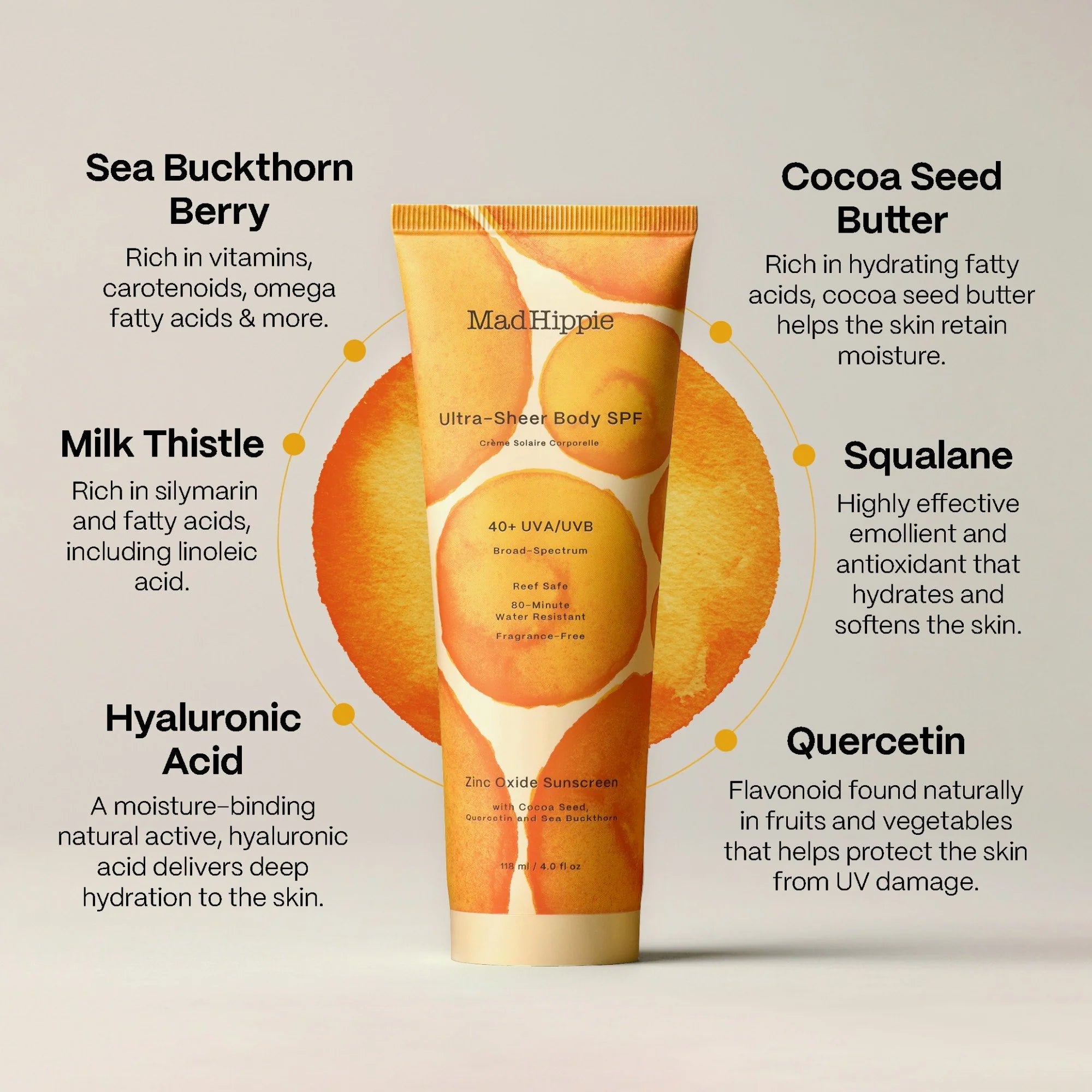 Ultra-Sheer Body Mineral Sunscreen SPF 40+ Broad Spectrum