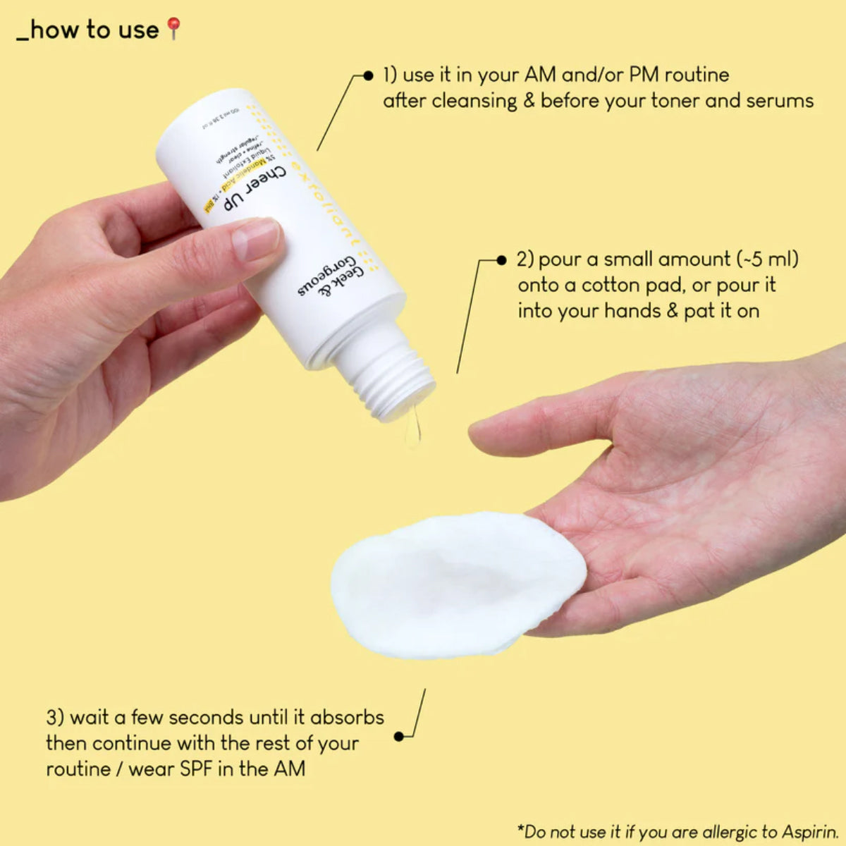 Cheer up 6% Mandelic Acid + BHA Liquid