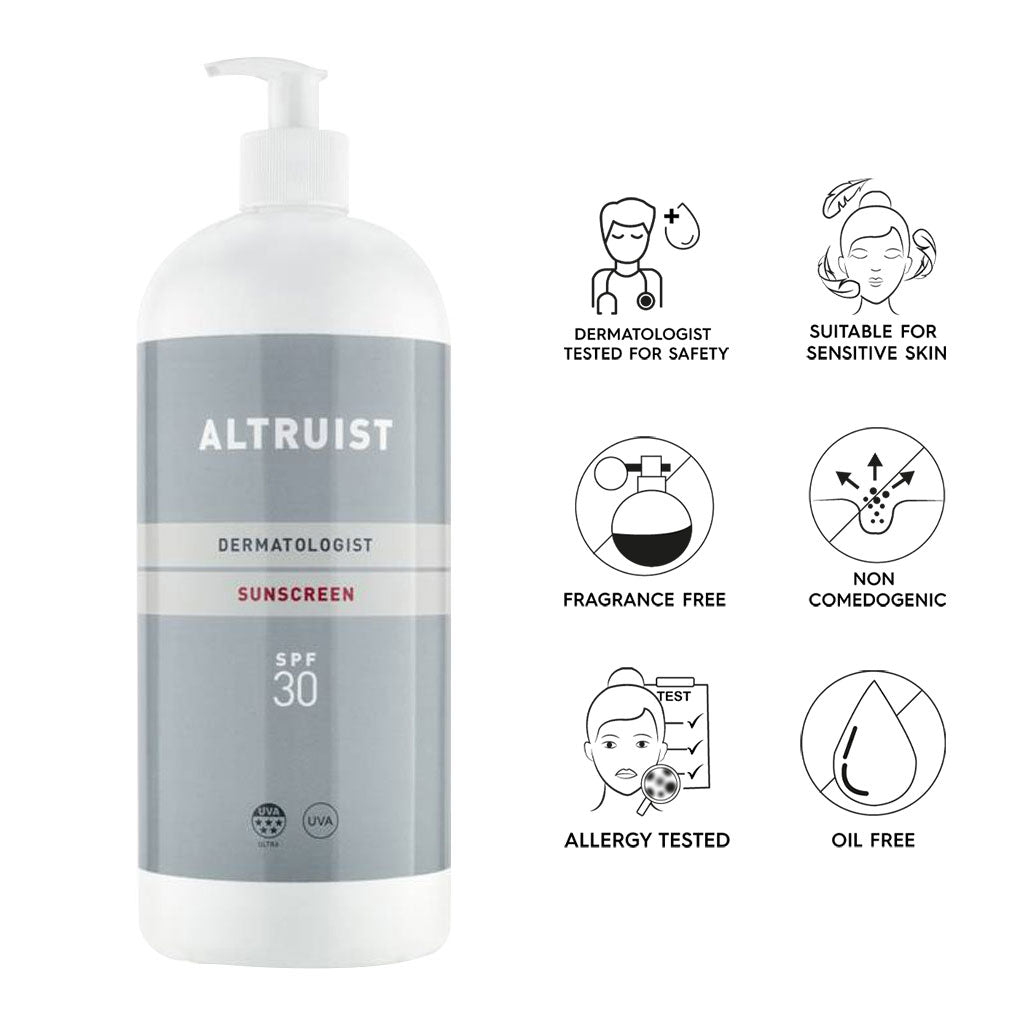 Sunscreen SPF 30 – 1000 ml Jumbo Size