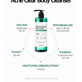 AHA BHA PHA 30 Days Miracle Acne Clear Body Cleanser