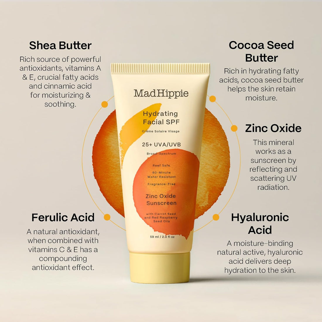 Hydrating Facial Sunscreen SPF 25+ Broad Spectrum