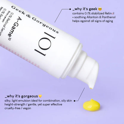 A-Game 10 0.1% Retinal Serum