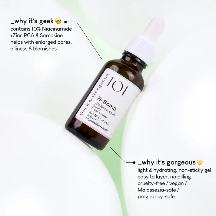 B-Bomb 10% Niacinamide + Zinc Serum