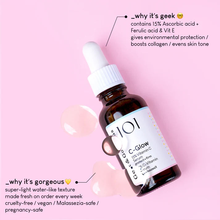 C-Glow 15% Vitamin C E Ferulic Acid Serum