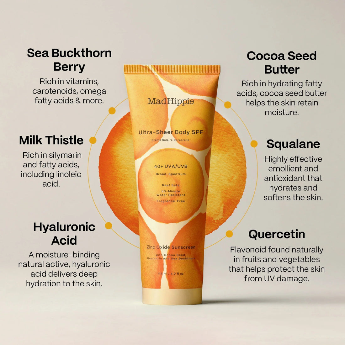Ultra-Sheer Body Mineral Sunscreen SPF 40+ Broad Spectrum