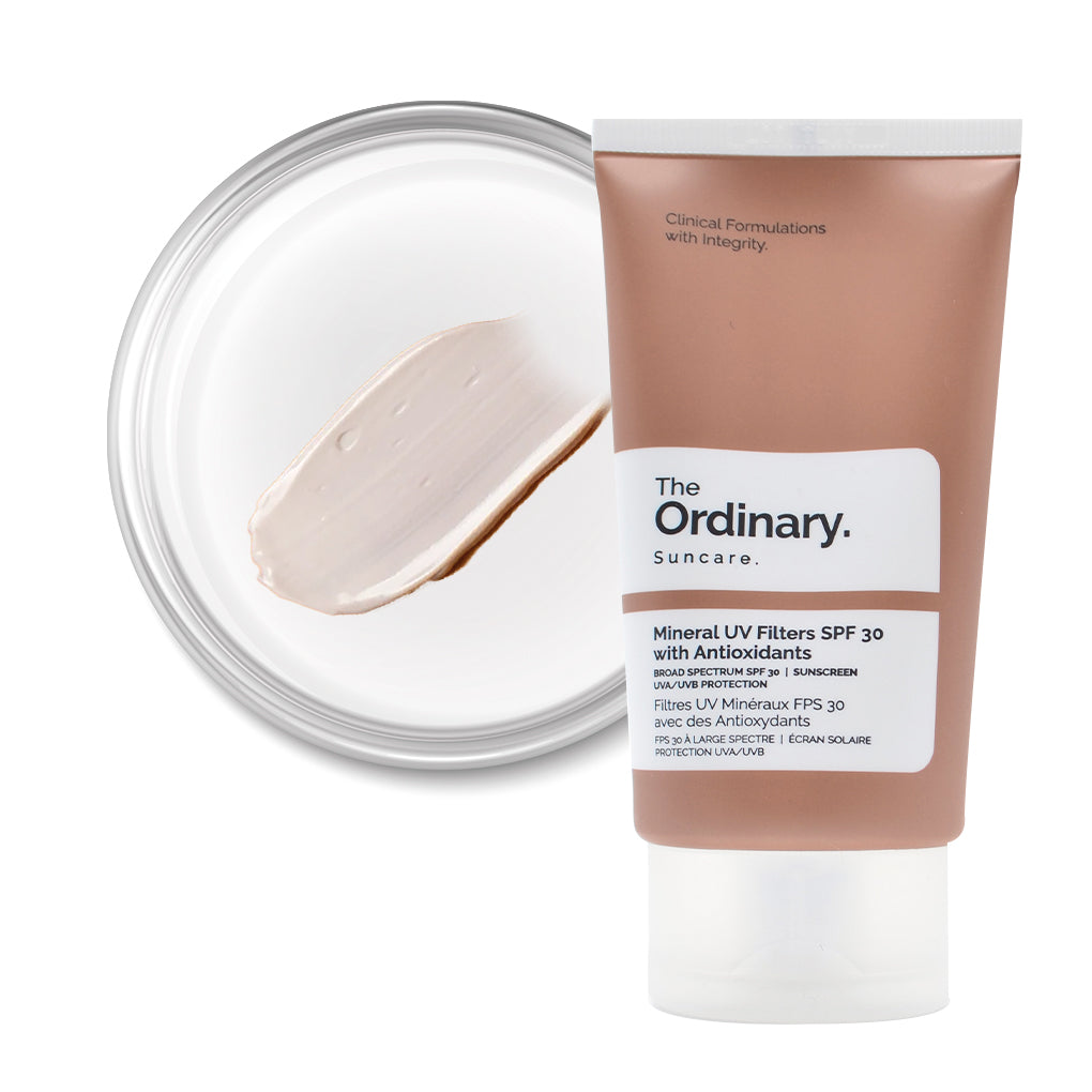 Mineral UV Filters SPF 30 with Antioxidants