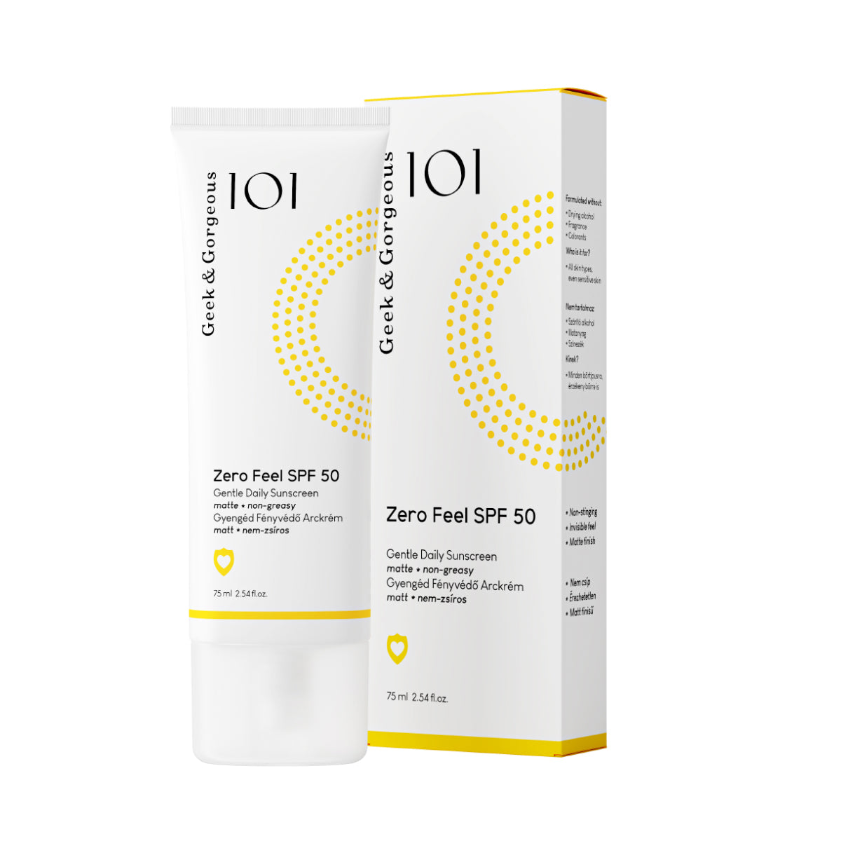 Zero Feel Sunscreen SPF50