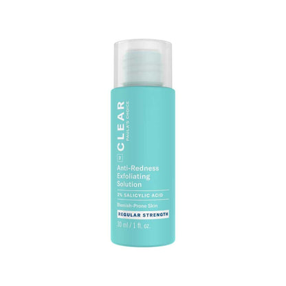 CLEAR Regular Strength Anti-Redness Exfoliating Solution with 2% BHA