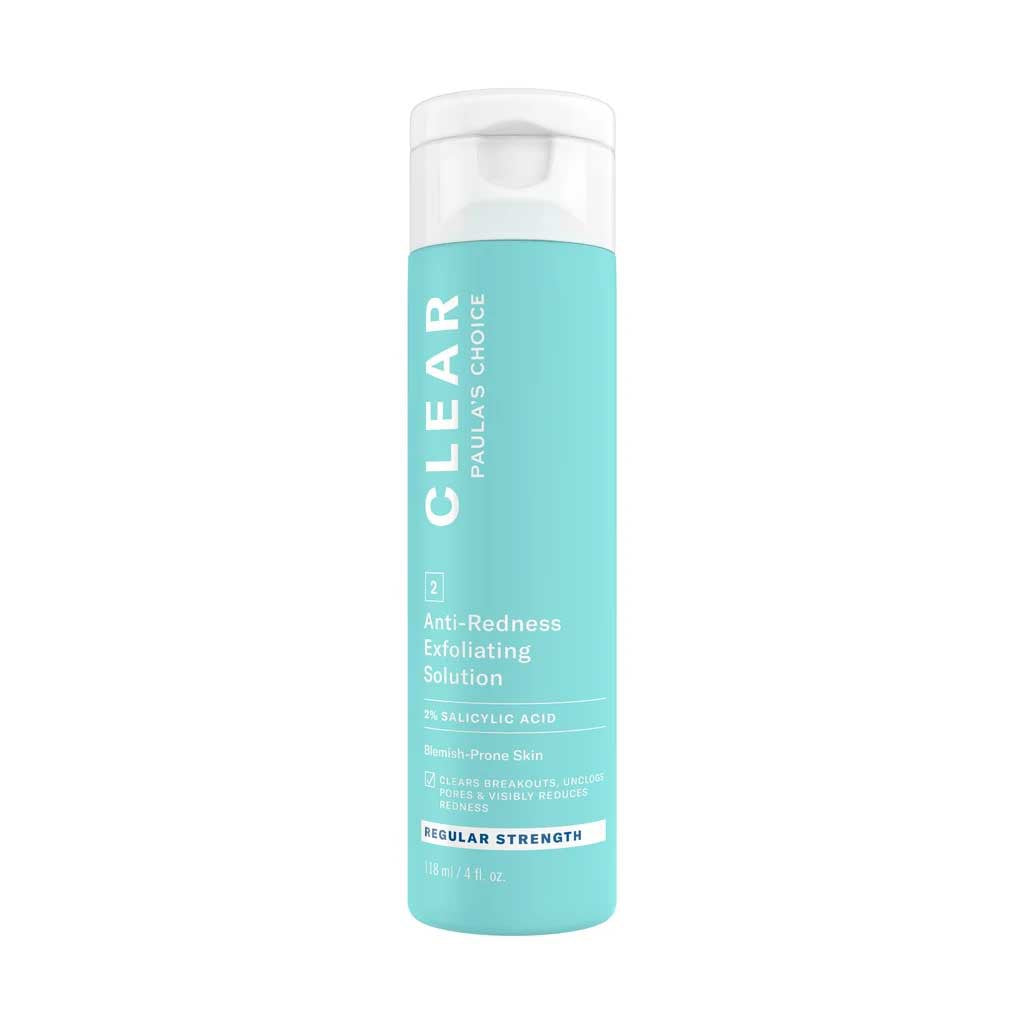 CLEAR Regular Strength Anti-Redness Exfoliating Solution with 2% BHA